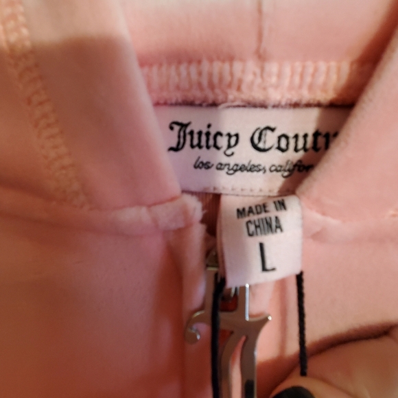 Juicy Couture. Flamingo 2 Piece Nwt Tracksuit Lounge. Shorts Hoodie. Y2K - Picture 4 of 11